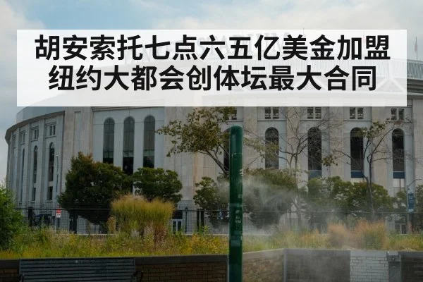 胡安索托七点六五亿美金加盟纽约大都会创体坛最大合同
